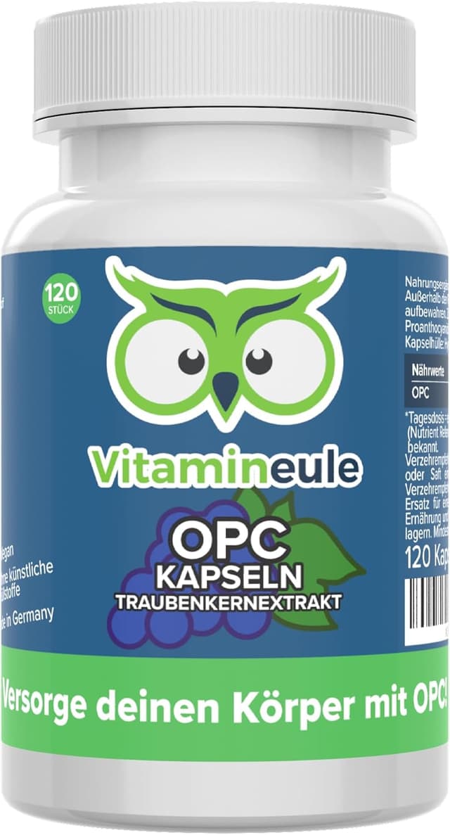 Detalle de OPC Traubenkernextrakt Kapseln 500 mg đź’Š