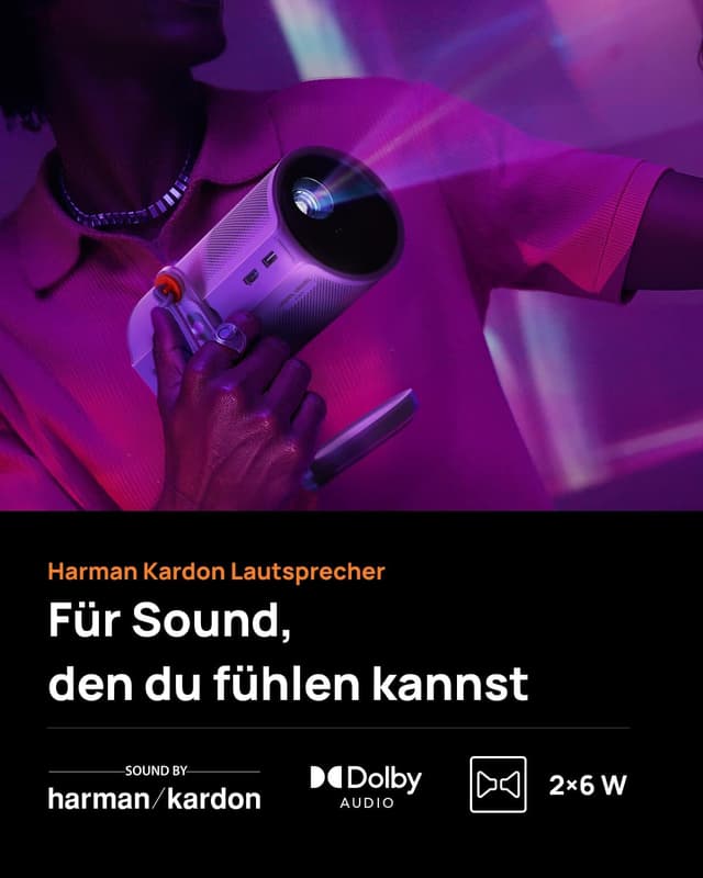 Thumbnail 4 de XGIMI MoGo 4 Laser Beamer Set 550 Lumen