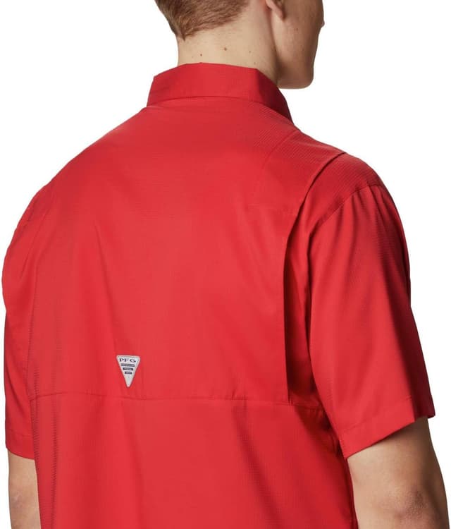 Detalle de Columbia Men’s CLG Tamiami Short Sleeve Shirt (with OMNI-SHADE & OMNI-WICK)