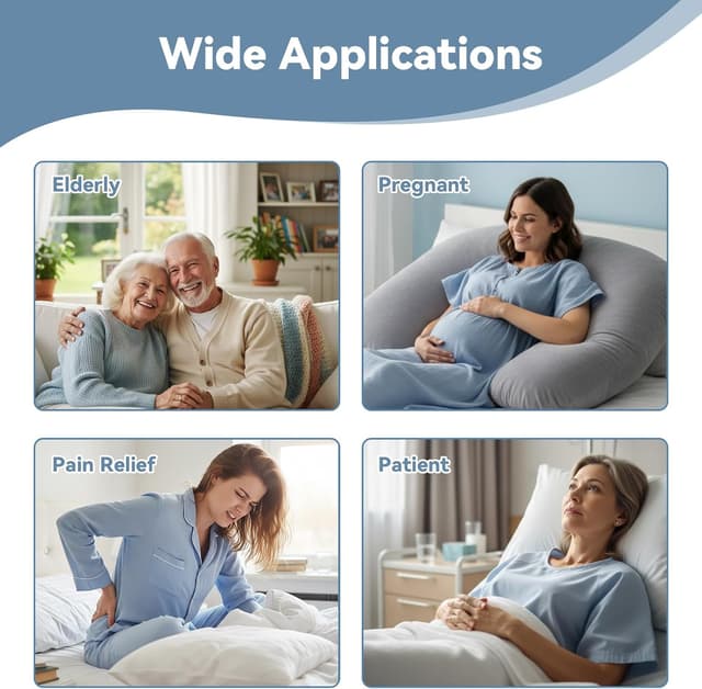 Thumbnail 6 de OTraki Coussin Genoux pour Dormir Ergonomique