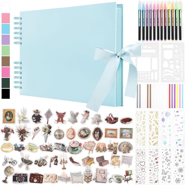 Thumbnail 6 de DazSpirit 80 Seiten Fotoalbum DIY Scrapbook