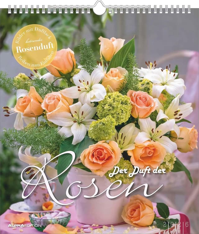 Detalle de Alpha Edition Rosen Kalender 2026 Bildkalender