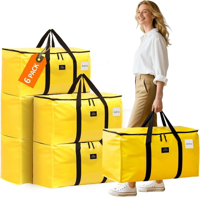 Imagen de Moving Bags and Storage Bags 95L Heavy Duty en OfertitasTOP