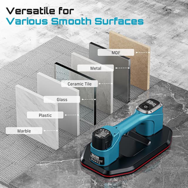 Detalle 2 de SEESII Akku Saugheber für Fliesen 300 kg