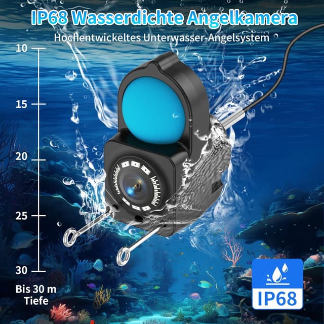 Thumbnail 5 de TMACTIME Fischfinder 1080P HD Echolot IP68