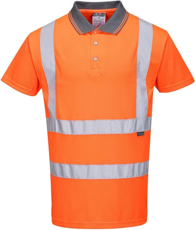 Detalle 1 de Portwest Polo haute visibilité RIS RT22ORRXS Orange (XS)