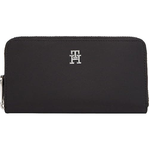 Detalle 2 de Tommy Hilfiger Cartera Poppy Large mujer, negro talla única