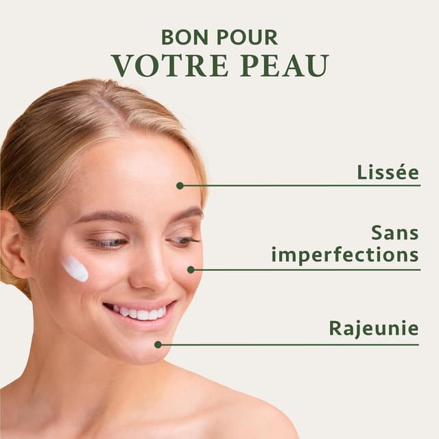 Detalle 2 de Satin Naturel Crème Hydratante Visage 100 ml