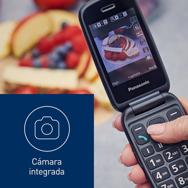 Thumbnail 10 de Panasonic KX-TU550EXB 📱 Teléfono Clamshell para Mayores 4G