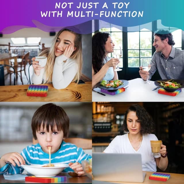 Thumbnail 4 de Bdwing Push and Pop Bubble Sensory Fidget Toy 12,5 cm