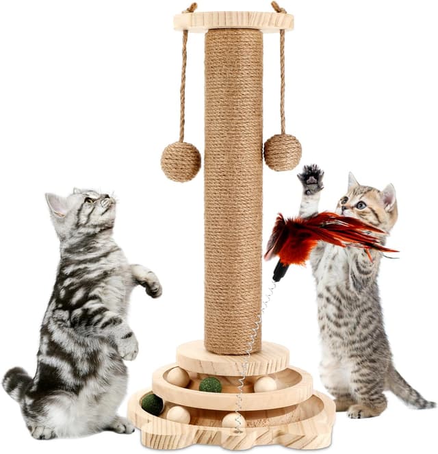 Detalle de Collazoey Giocattolo interattivo 4 in 1 per gatti