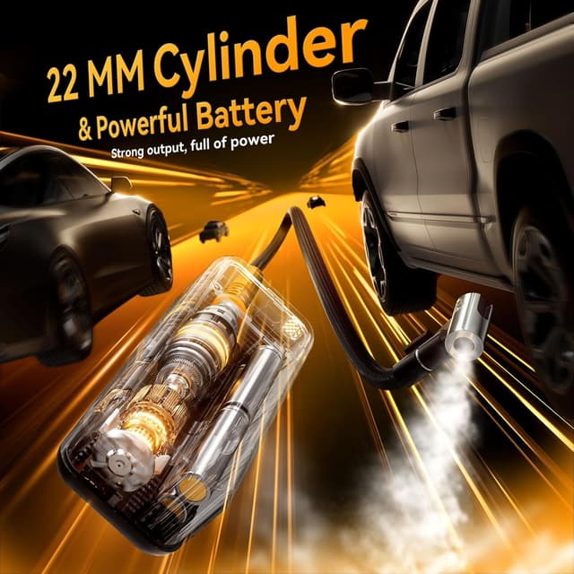 Thumbnail 5 de MODARI Tire Inflator Portable Air Compressor 160 PSI