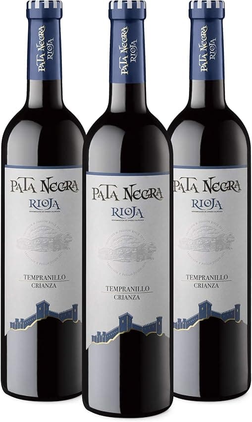 Imagen de Pata Negra Crianza Vino Tinto Rioja — 3×750 ml 🍷 en OfertitasTOP