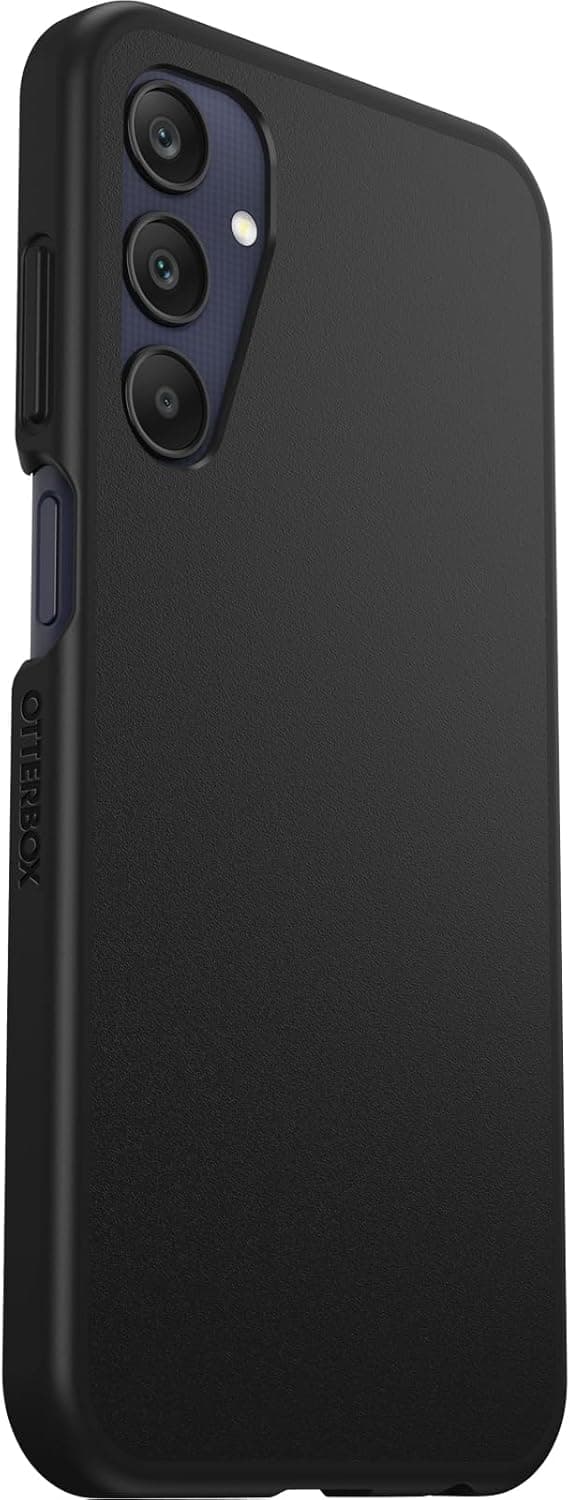 Detalle 2 de OtterBox React Series Cover per Samsung Galaxy A25 5G: ultrasottile, antiurto e testata MIL-STD 810G (Nero)