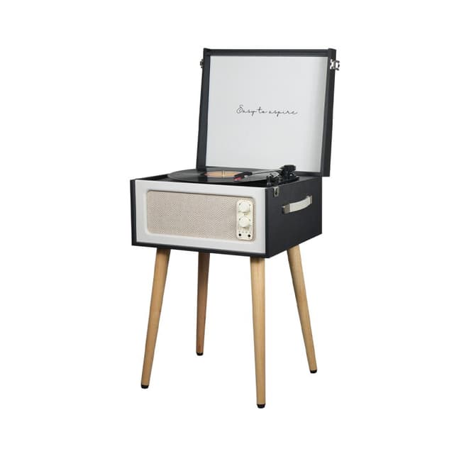 Detalle 2 de Prixton Detroit tocadiscos portátil negro