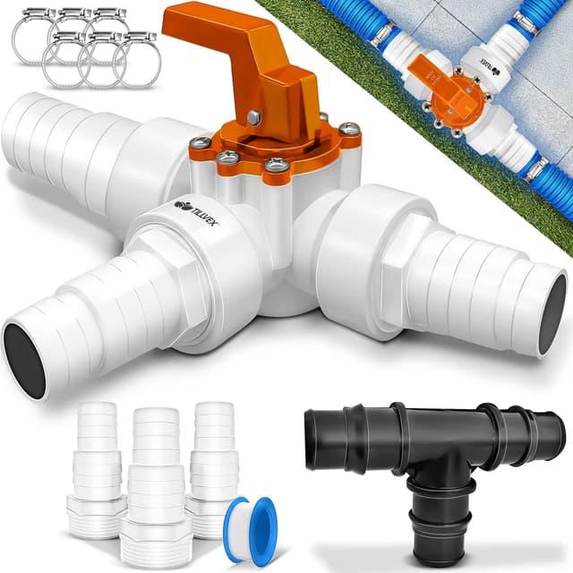Imagen de tillvex Bypass Kit Piscine Ø32/38 mm 🛠 en OfertitasTOP