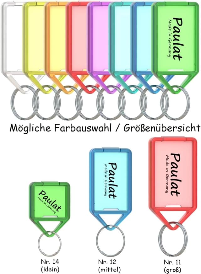 Thumbnail 2 de Paulat Schlüsselanhänger Nr. 11 groß 50 Stück