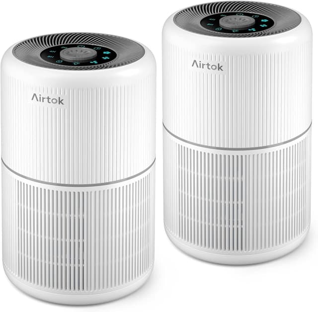 Detalle de 2 Pack Air Purifier with H13 HEPA Filter ⚙
