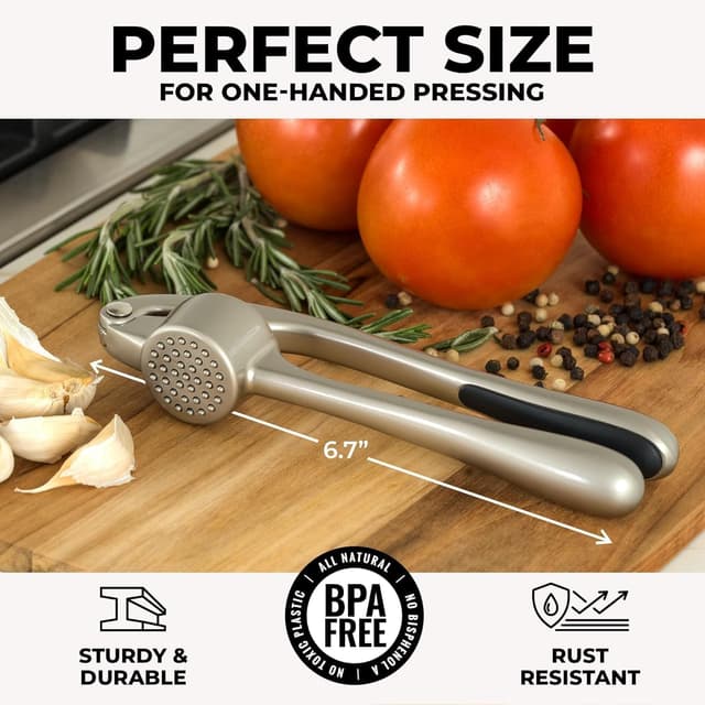 Thumbnail 2 de Zulay Kitchen Garlic Press Set 🧄