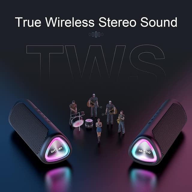 Thumbnail 2 de Ortizan 24W Bluetooth Speaker, 30h playtime 📢