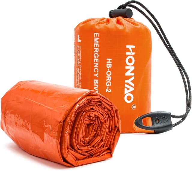 Detalle de HONYAO survival sleeping bag 91cm