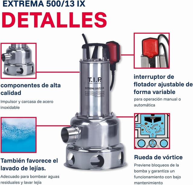 Thumbnail 6 de T.I.P. 30171 Bomba sumergible 30 000 l/h