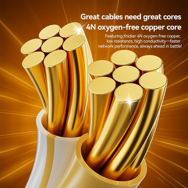 Thumbnail 3 de DiamondTiger Cat 8 Ethernet Cable 2Packs