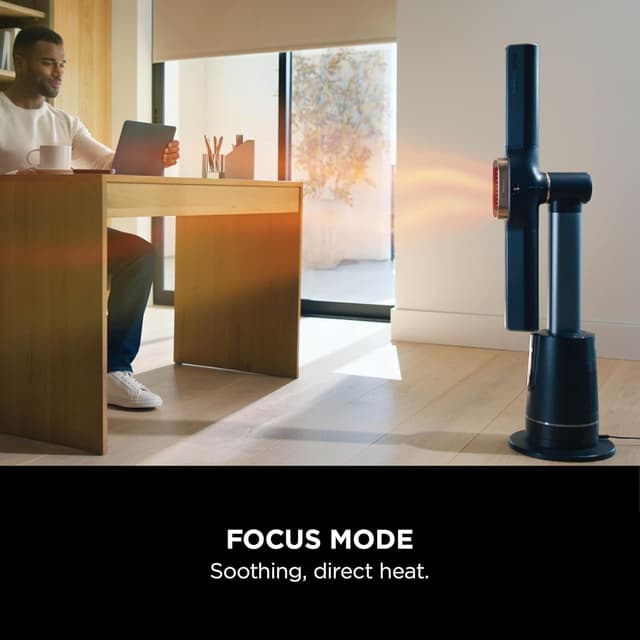 Thumbnail 6 de Shark TurboBlade Cool + Heat Tower Fan and Heater (TH200UK) with Thermo IQ, 180° oscillation and remote control