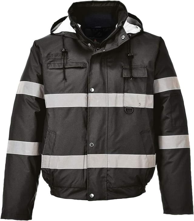 Detalle de Portwest US434BKRXXXL Giacca Bomber Iona Lite, 3XL, Nero