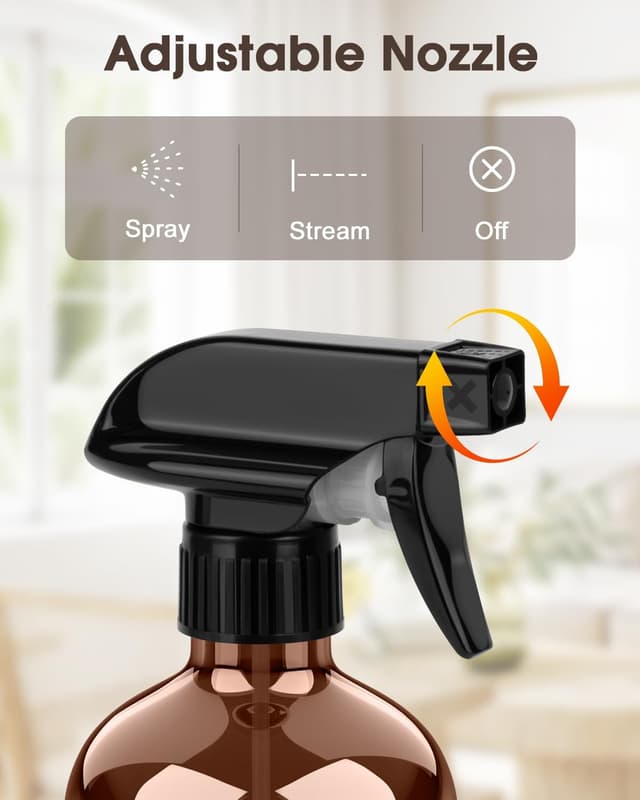 Thumbnail 1 de Bontip Amber Glass Spray Bottle 16 oz