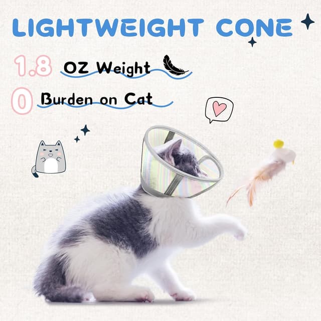 Thumbnail 3 de Supet Soft Cat Cone Collar L