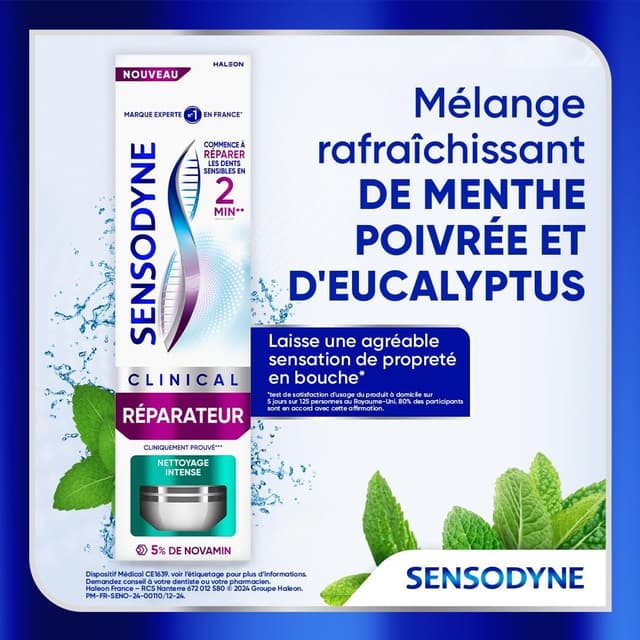Thumbnail 5 de SENSODYNE Dentifrice Clinical Réparateur 2 x 75 ml 🪥