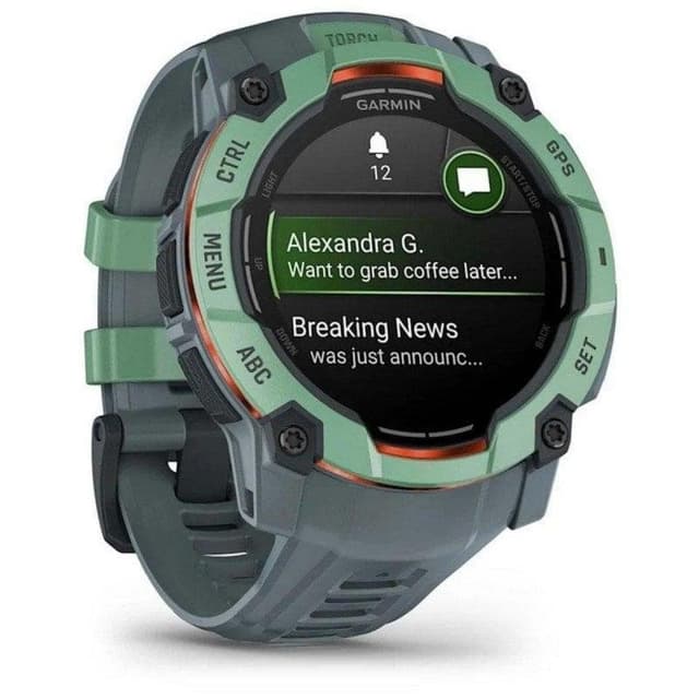 Detalle de Garmin Instinct 3 AMOLED reloj 1,3" 50mm 4GB 😊