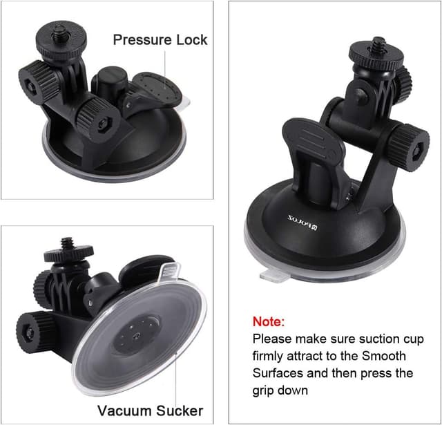 Thumbnail 5 de PULUZ Supporto a ventosa per GoPro 68 mm