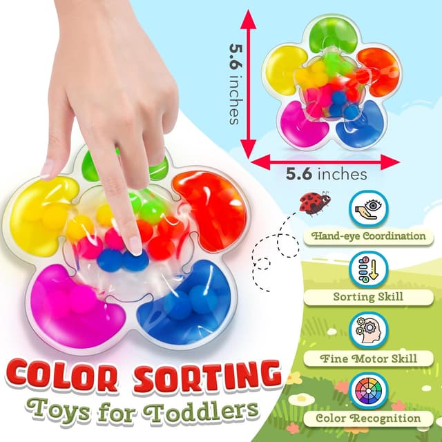 Thumbnail 1 de Color Sorting Toy 5.6" for Toddlers