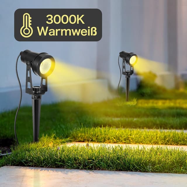 Detalle de HUAEU Gartenstrahler LED 12 V IP65