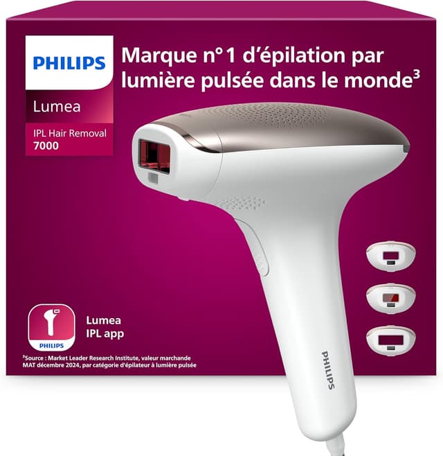 Detalle de Philips Lumea série 7000 épilateur IPL 💁♀