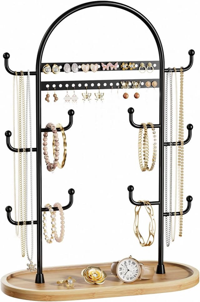 Thumbnail 6 de niffgaff Présentoir Bijoux Doré 32,8 cm