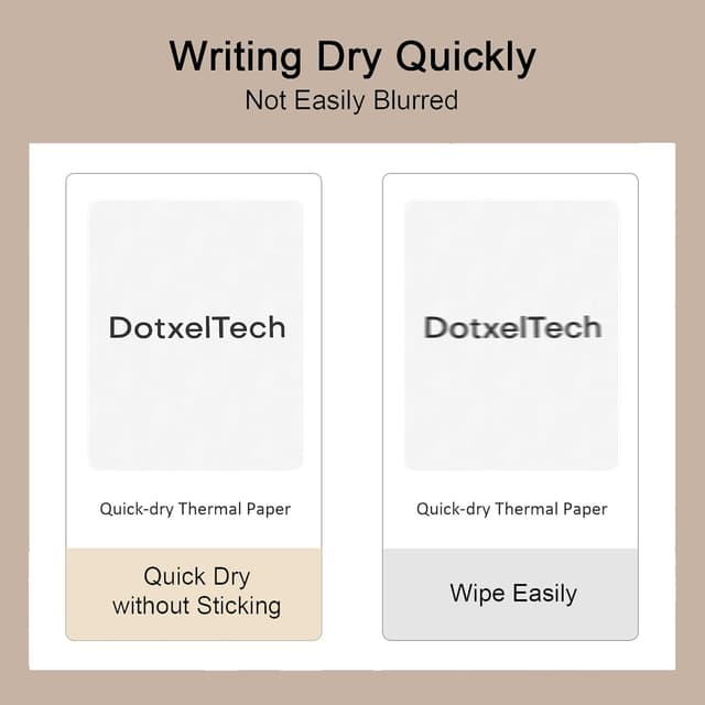 Thumbnail 6 de 100 Fogli Carta Termica A4 210×297 mm per Stampante Termica Portatile (compatibile MT800/M08F) – per scuola e lavoro