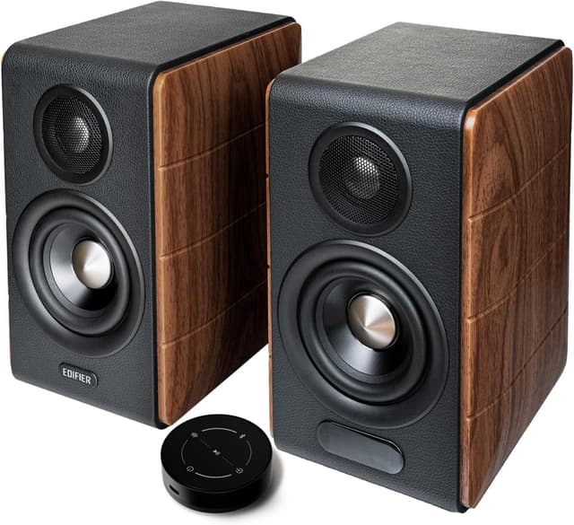 Detalle de Edifier S880DB MKII Hi-Fi Bookshelf Speakers (88W) with LDAC BT5.3, Studio Monitor 2.0