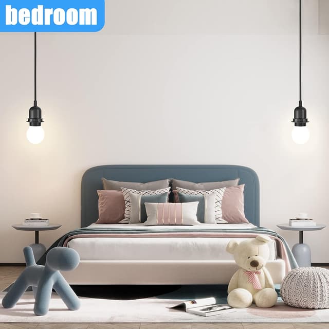 Thumbnail 6 de KEAGAR 3x E27 Lampenfassung mit Schalter und 3,5m Kabel