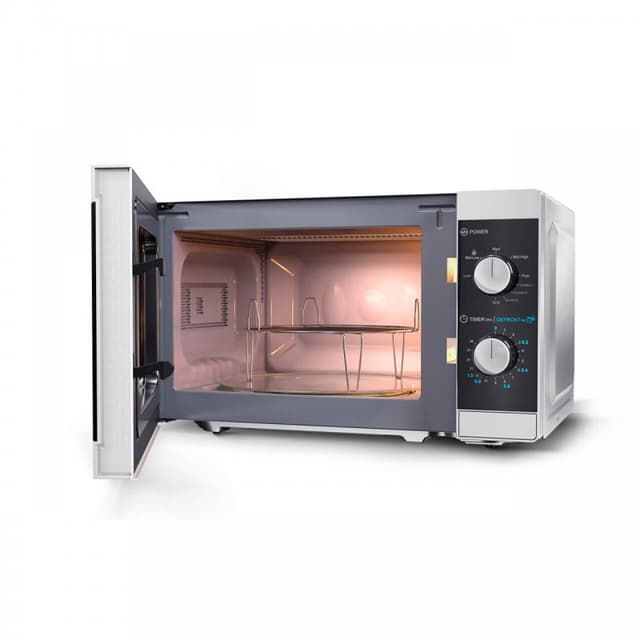 Detalle de Sharp YC-MG01E-S Microondas 20 L, 800 W