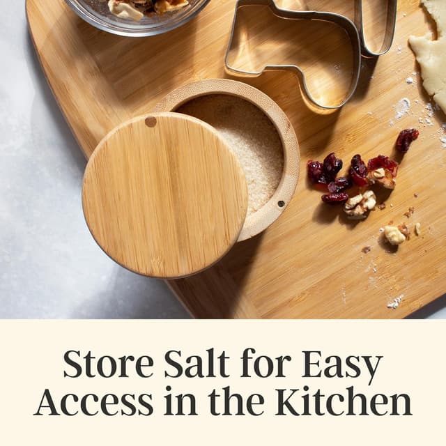 Thumbnail 2 de Totally Bamboo Salt Cellar 6 oz 🧂