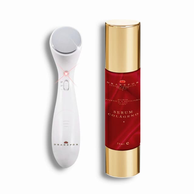 Detalle de Drakefor DKF-408 masajeador facial 3 cabezales