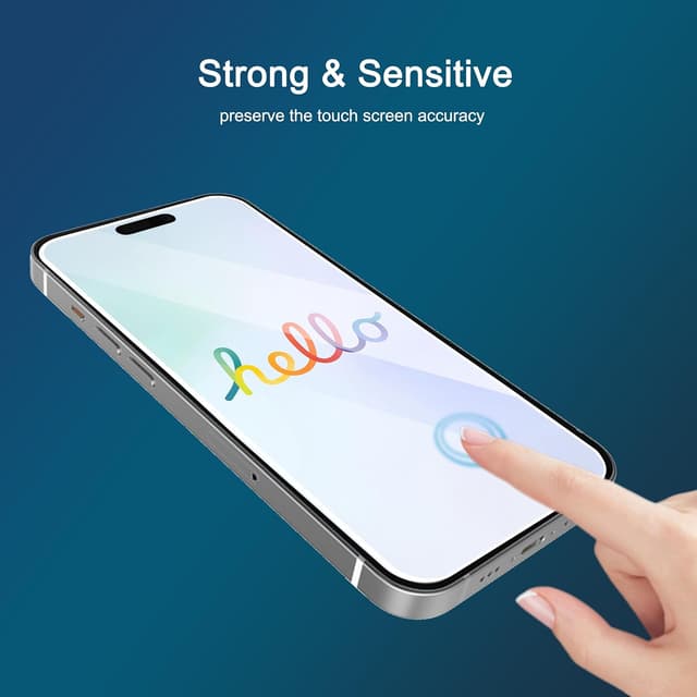 Thumbnail 4 de Ailun Glass Screen Protector 3 Pack 6.1”