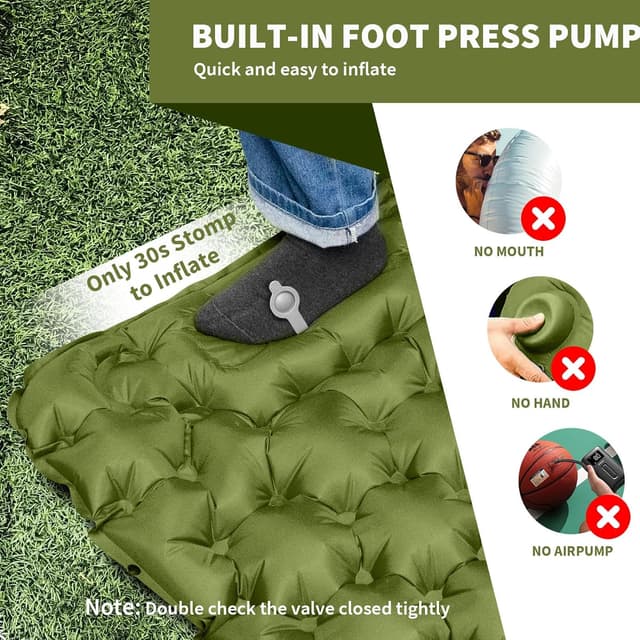 Thumbnail 2 de HiiPeak Camping Sleeping Pad ultralight inflatable 1️⃣ ⛺