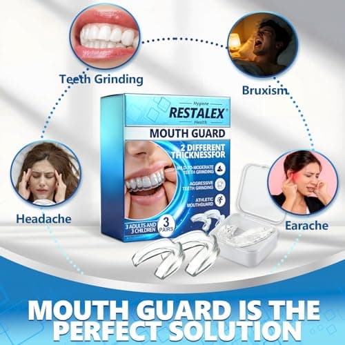 Detalle 2 de RESTALEX protector bucal 6 piezas para bruxismo