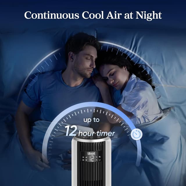 Thumbnail 5 de LEVOIT 20dB Silent Tower Fan 26W