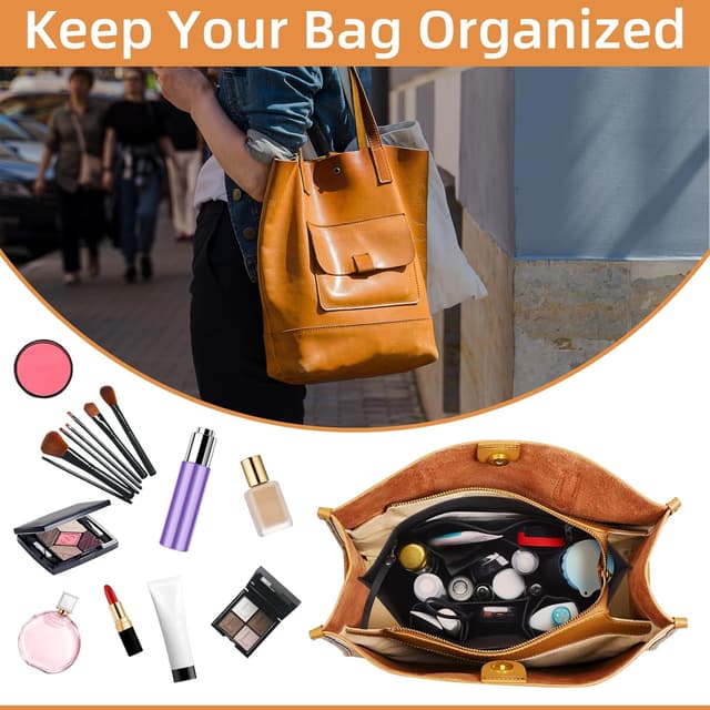 Thumbnail 1 de LITLANDSTAR Handbag Organiser Insert 17.7x6.7x8.3in