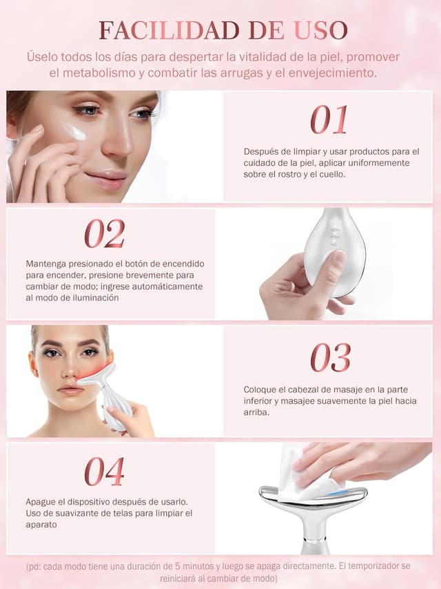 Thumbnail 5 de kungfuren Masajeador Facial 42°C